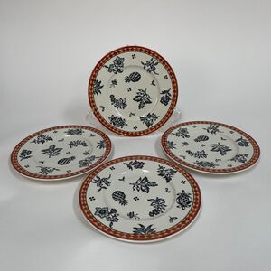Villeroy & Boch Simla Switch Plantation Bread and Butter Plates Lot of 4